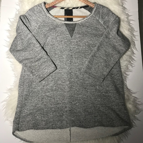 Anthropologie Sweaters - anthropologie | dolan sweatshirt shirt gray